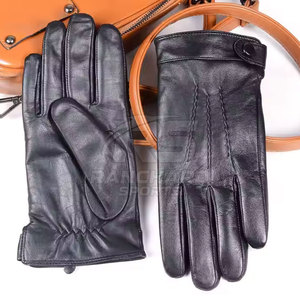 Premium Leather <b>Gloves</b> Men Winter Soft Warm Eco-Friendly <b>Touchscreen</b> Outdoor Casual Stylish Comfortable Protective Hand Gear - Product Image 6