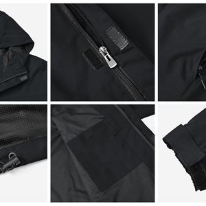 Vestes Softshell respirantes pour hommes Veste légère en duvet et Parkas résistante à l'eau et au vent pour hommes - Product Image 5