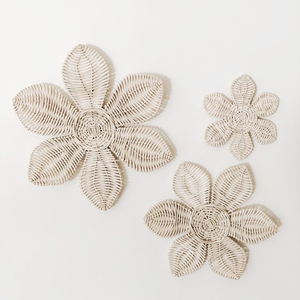 Décoration artistique murale en rotin pour chambre d'enfant, matériau naturel, produit écologique sûr pour enfant, fait à la main au Vietnam - Product Image 4