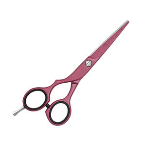 Tijeras de Peluquería de Acero Inoxidable, Tijeras de Peluquería de Alta Calidad, Color Granate - Product Image 2