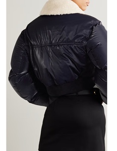 Chaqueta Bomber de Béisbol de Moda Urbana con Logotipo Personalizado al por Mayor, Talla Grande, Transpirable, de Secado Rápido, con Cuello Alto, Tela de Lona - Product Image 5