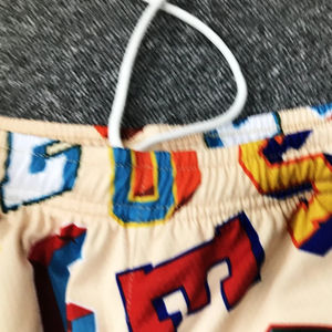 Pantalones Cortos Deportivos de Malla Casuales Unisex Sublimados al por Mayor, Verano 2026, hasta la Talla 6XL, Cordones con Patrón Sólido, Cintura Media - Product Image 5