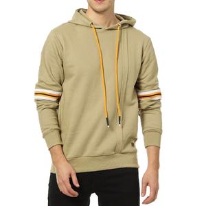 Men casual hoodie basics pullover style <b>warm</b> <b>fleece</b> fabric breathable soft feel everyday winter wear and relaxed street clothing - Product Image 1