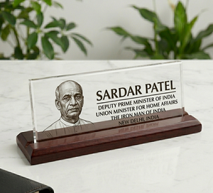 Placa de identificación, placa de número, placa de nombre para el hogar, placa de nombre para oficina, placa de nombre de acrílico, placa de nombre impresa con UV, placa de nombre de metal, placa de nombre de MDF - Product Image 1