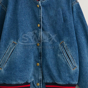 2025 New Arrival Wholesale Comfortable Jeans <b>Letterman</b> Winter <b>Jackets</b> Sportswear Men <b>Letterman</b> <b>Jackets</b> Manufactured In Pakistan - Product Image 6