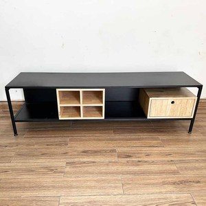 ตู้วางทีวีสไตล์มินิมอลร่วมสมัยพร้อมขาเหล็กและ MDF - KTV68092 - Product Image 3