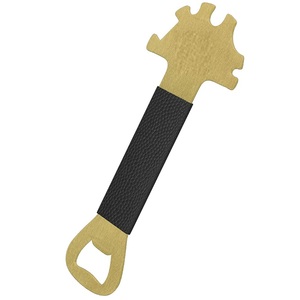 Abridor de estilo moderno, lo mejor para el diseño de hoteles y restaurantes en casa, Abrebotellas de Metal sólido, diseño de acabado pulido brillante, oro Ope - Product Image 6