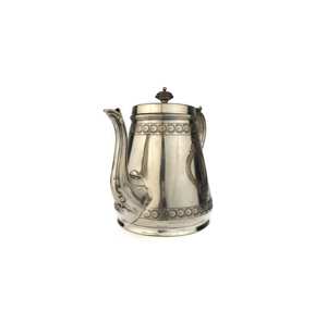 La tetera árabe con asa ofrece encanto decorativo y uso práctico para los amantes y coleccionistas del café - Product Image 2