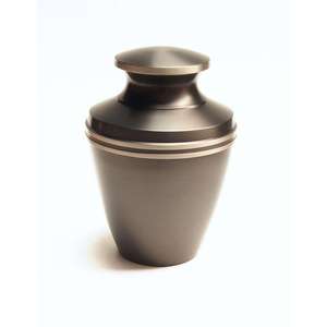 Urnas de cremación de metal para manualidades, suministros funerarios para adultos, urna de recuerdo para cenizas de entierro, urnas de cremación de latón con acabado antiguo a la venta - Product Image 2