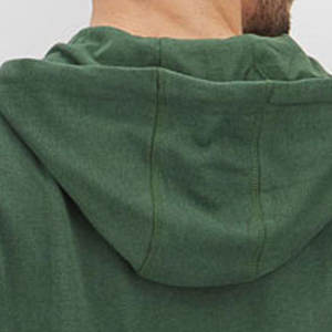Sweats à capuche zippés pour hommes Veste personnalisée respirante unie Sweat à capuche zippé pour hommes Sweat à capuche zippé vierge avec fermeture éclair sur le visage Sweat à capuche pour hommes en coton à manches longues - Product Image 6