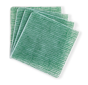 Dessous de verre en lin de qualité supérieure Artisanat de couleur blanche rouge avec tissu en lin de qualité durable Dessous de verre à vendre - Product Image 4