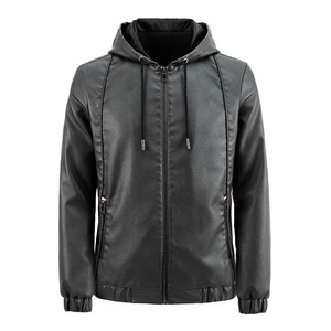Bomber hombre abrigo primavera otoño chaqueta de béisbol para hombres cuero Joker elegante Casual Harajuku estética moda alta calidad frío - Product Image 5
