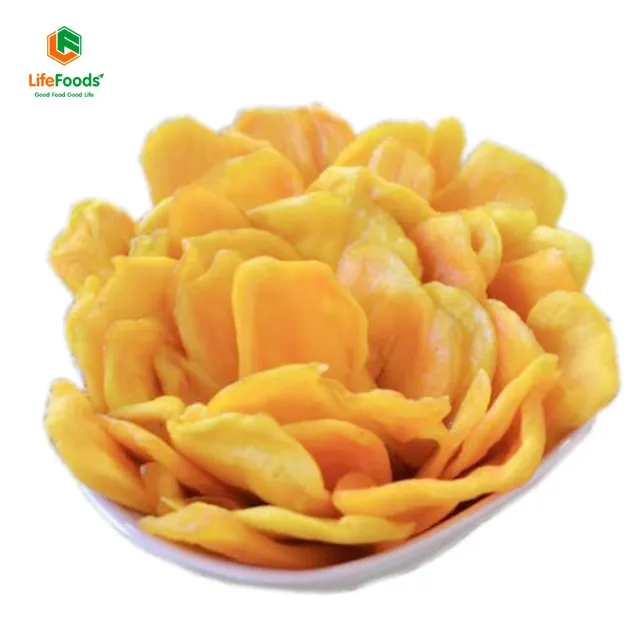 Natural healthy dried fruits snacks Soft dried jackfruit Lifefoods from Vietnam