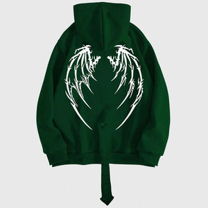 เสื้อฮู้ดแบบสวมหัวของผู้ชายเสื้อสเวตเชิ้ตแฟชั่นแขนยาว100% พิมพ์ลายสกรีนสำหรับฤดูใบไม้ผลิ - Product Image 2