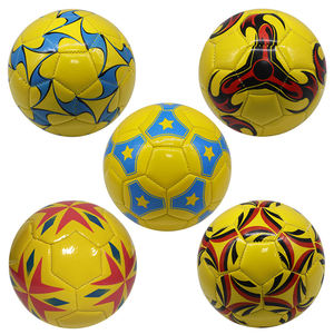 Ballon de football et de soccer à vessie en caoutchouc de taille personnalisée Tailles de quantité minimale de commande basse 1-5 Matériau officiel en PU et PVC pour l'entraînement - Product Image 5