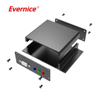 Usinage CNC Boîtier en aluminium anodisé Boîtier d'instrument électronique en métal Boîte de jonction Boîtier PCB