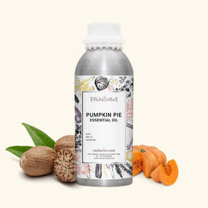 Mélange d'huiles essentielles pures pressées à froid, saveur Tarte à la pomme, avec Orange douce, Citron, Pamplemousse, Bois de santal, pour les soins capillaires et cutanés - Product Image 1