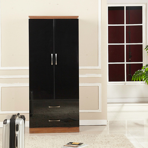 Factory Direct Price Concerto 3 Pieces Trio High Gloss Modern Bedroom Furniture Sets New Collection Storage <b>Cabinets</b> - Product Image 4