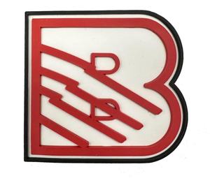 Pare-chocs de casque de baseball adhésif 3M avec double bande 2D 3D Teams Logos - Product Image 1