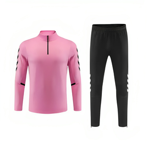 Navidad Año Nuevo Nuevas llegadas Secado rápido Transpirable Venta al por mayor Club Fútbol Chándales Invierno Sublimación Sólido Impreso - Product Image 2