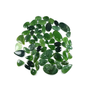 คริสตัลหยกสีเขียวธรรมชาติอัญมณีโอปอลอัญมณีทรงหลวมสำหรับทุกรูปทรงสำหรับสร้อยคอคริสตัลรักษา - Product Image 2