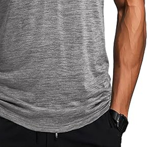 Authentic Gym <b>Singlets</b> <b>Mens</b> Tank Tops Clothes Stringer Fitness <b>Men</b> Fashion Custom Cotton Polyeste - Product Image 3