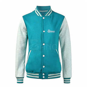 Veste Letterman à manches longues de haute qualité pour hommes tissu de laine respirant personnalisé XL Plus bouton adultes décontracté High Street hiver - Product Image 1