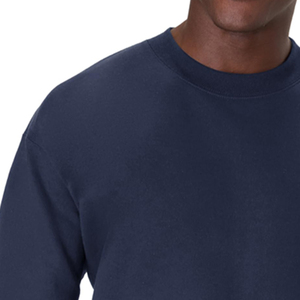 Sudadera de estilo urbano para hombre, de la mejor calidad, con logo personalizado, cuello redondo, básica, mezcla de algodón. - Product Image 6