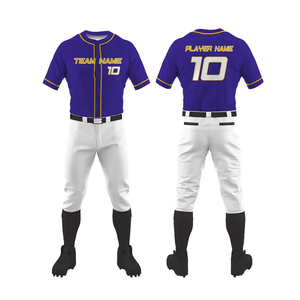 New Design High Quality Polyester Material Baseball Uniform Best Material Affordable Price Baseball Uniform for <b>Men</b> Women - Product Image 6