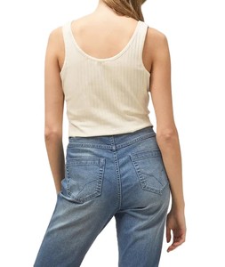 เสื้อกล้ามเอวลอยระบายอากาศได้ของผู้หญิงน้ำหนักเบาคอปกกระดุมด้านหน้าดีไซน์ล่าสุด - Product Image 6