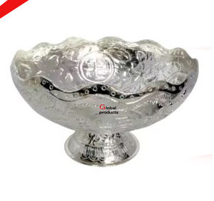 ชามเสิร์ฟผลไม้ทำจากเหล็กสแตนเลสสีทองสำหรับร้านอาหารของโรงแรมและบาร์ - Product Image 5