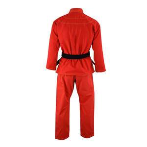 Kimono de Jiu-Jitsu brésilien personnalisé, uniforme d'entraînement, 100% coton, extensible, respirant, séchage rapide, léger, durable, devant - Product Image 6