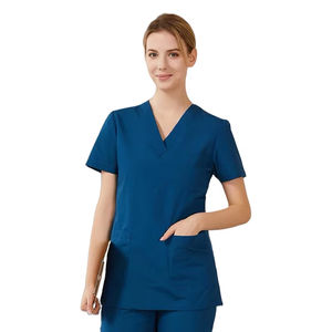 Alta calidad transpirable mujeres Joggers estiramiento enfermería médico Scrub 2 piezas personalizado Spandex Jogger Hospital Scrub uniformes conjunto - Product Image 6