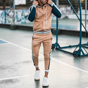 Venta al por mayor de chándales con logotipo personalizado para hombre conjuntos de sudaderas de alta calidad chándal personalizado ropa deportiva chándales de algodón - Product Image 5