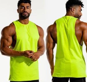 Men's Casual Fitness Breathable Slim Sports Summer <b>Sleeveless</b> Tank <b>Top</b> 100% Cotton Quick Dry Gym - Product Image 5