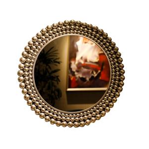 Miroir mural de luxe et à feuilles avec des designs uniques pour les cadeaux Bar Mitzvah de mariage et la décoration de Pâques - Product Image 1