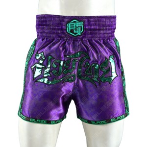 กางเกงมวยไทยขาสั้นแบบมืออาชีพสำหรับผู้ชาย - Product Image 3