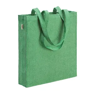 Borsa Shopper Promozionale Sostenibile in Cotone Riciclato, Compagna Ecologica per Gadget - Product Image 4