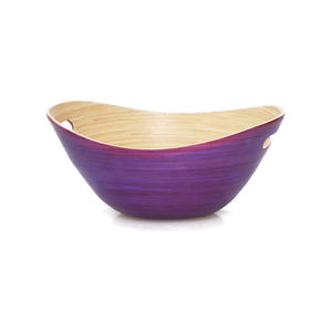 ชามไม้ไผ่ม้วนธรรมชาติพร้อมด้ามจับทำด้วยมือสีไม่ซ้ำใครทนทาน - Product Image 5