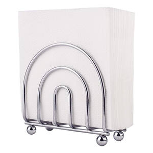 Meilleure vente Écologique Moderne Designer Fer Porte-Serviettes Intérieur Extérieur Comptoirs Table À Manger Ambiance Métal Partie - Product Image 3