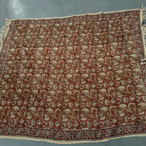 Handmade Eco-Friendly Traditional Style Block Print Cotton <b>Throw</b> <b>Tassels</b> 100% Cotton for Home Decor - Product Image 1