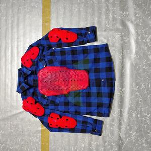 Nueva Camisa de franela de moda para motocicleta de 3 capas, Camisa de franela suave para montar en motocicleta blindada, camisas de franela de protección completa para carreras - Product Image 4