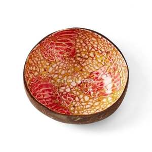 Tazón de Coco Hecho a Mano con Incrustaciones de Nácar, Proveedor Mayorista de Vietnam - Product Image 5