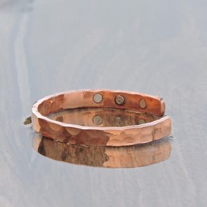 กำไลข้อมือทุบทำจากทองแดงดีไซน์ใหม่ - Product Image 6