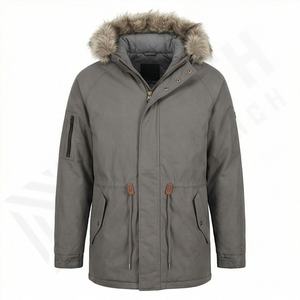 Veste parka longue respirante et résistante à l'eau sur mesure, vente en gros de parkas d'hiver légères, vestes isolées, vêtements d'extérieur lourds - Product Image 1