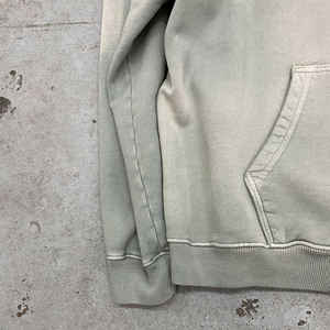 Sweats à capuche zippés vintage pour hommes en molleton lavé à l'acide Streetwear personnalisé sweats à capuche d'hiver en coton délavés au soleil - Product Image 3