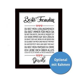 <b>Best</b> <b>Friend</b> Art <b>Print</b> on Paper for Displaying Your Closest Companions - Product Image 6