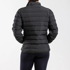 Venta al por mayor de ropa personalizada para mujer, chaqueta acolchada informal de invierno a prueba de viento, fabricación de mujer, nueva chaqueta cálida de invierno con estilo - Product Image 5