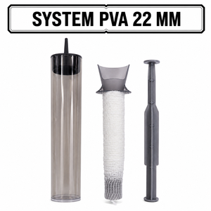 Kit de tubes en maille PVA portables de 22 mm et 8 m avec ensemble de 3 pièces pour la pêche à la carpe en eau douce - Product Image 1