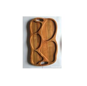 Assiette de service de fruits Offre Spéciale Plats de fruits en bois d'acacia assiette de vaisselle pour servir des fruits secs fournitures de restaurant et d'hôtel - Product Image 1